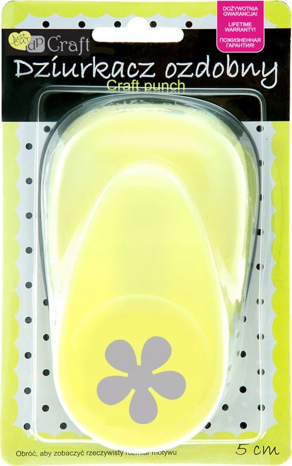 Dekorativ hultang 5 cm blomster