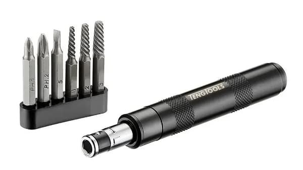 Teng Tools 7 dele slagskruetrækkersæt Teng Tools IDSE7