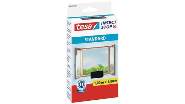 TESA Insect Alloy Hyttysverkko Ikkuna Harmaa