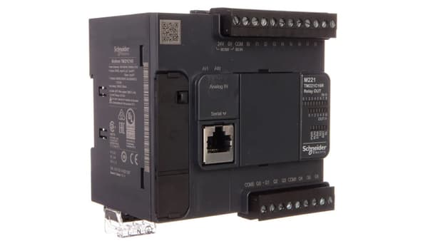 Programmerbar 16 I/O relæstyring Modicon M221-16I/O TM221C16R