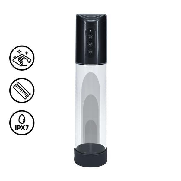 Satisfyer HyperPump Uppladdningsbart Intimt Vakuumsystem Gun Metal