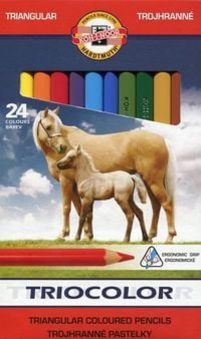 Farveblyanter Triocolor 24 farver