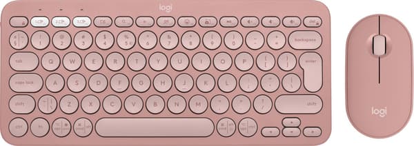 LOGITECH Pebble 2 Combo - TONAL ROSE - (US) INTL - 2.4GHZ/BT - N/A - INTNL-973 - UNIVERSAL