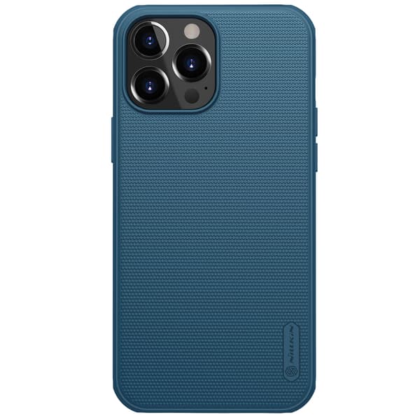 Nillkin Super Frosted Shield Pro robust cover, cover til iPhone 13 Pro Max, blå