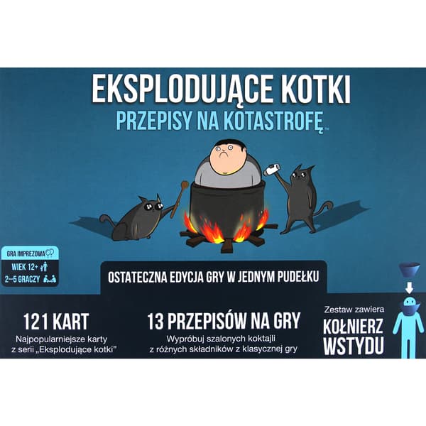 Exploding Kittens: Recept för Katastrof REBEL