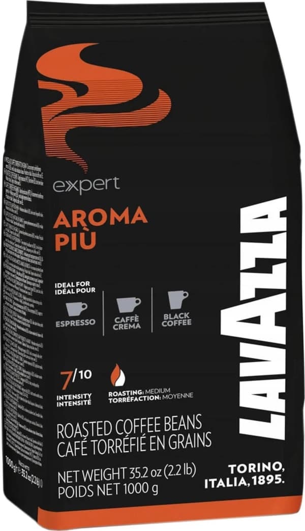 Kaffebønner Lavazza Expert Plus Aroma Piu 1 kg