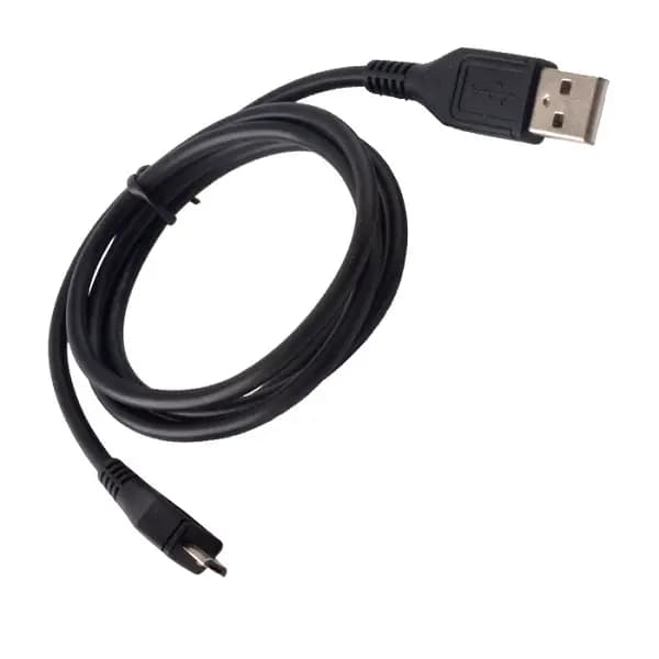 Kabel USB A til Micro USB ver.1 1 m sort