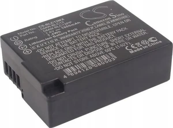 Cameron Sino Genopladeligt Batteri DmW-Blc12 Til Panasonic Sigma Leica/CS-BLC12mx