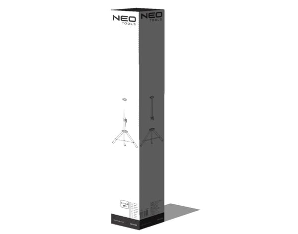 Neo Elvarmer (Stativ til radiatorer højde 1,1 - 1,8 m)
