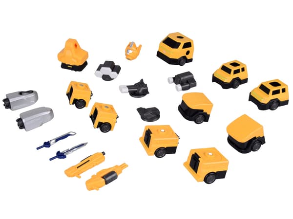 Magnetisk Transformer Robotleksak – stor actionfigur – tillbehör ZA6009