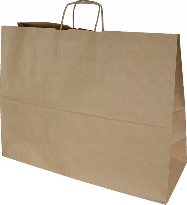 NC Konvolutter Papirpose 30.5x17x42.5cm brun
