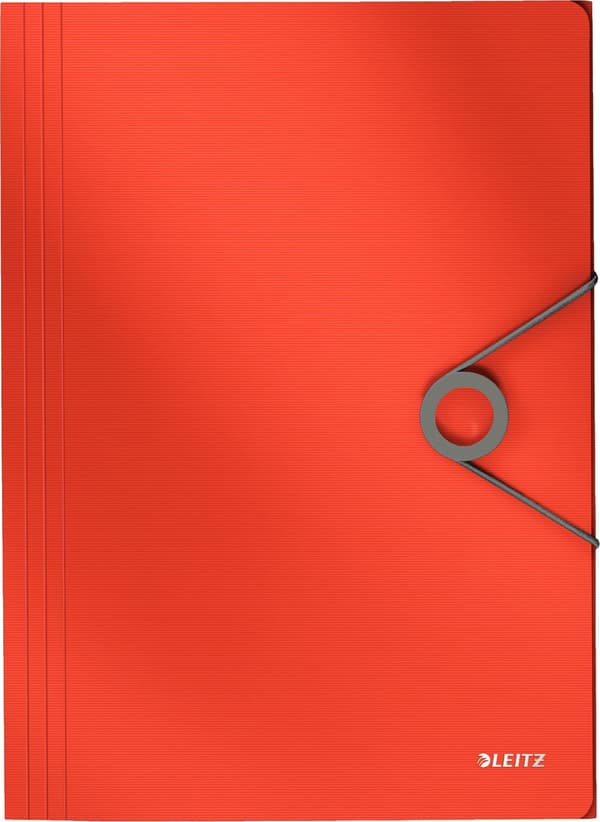 Leitz Salkku pyyhekumilla Leitz Solid A4 PP punainen (45631020)