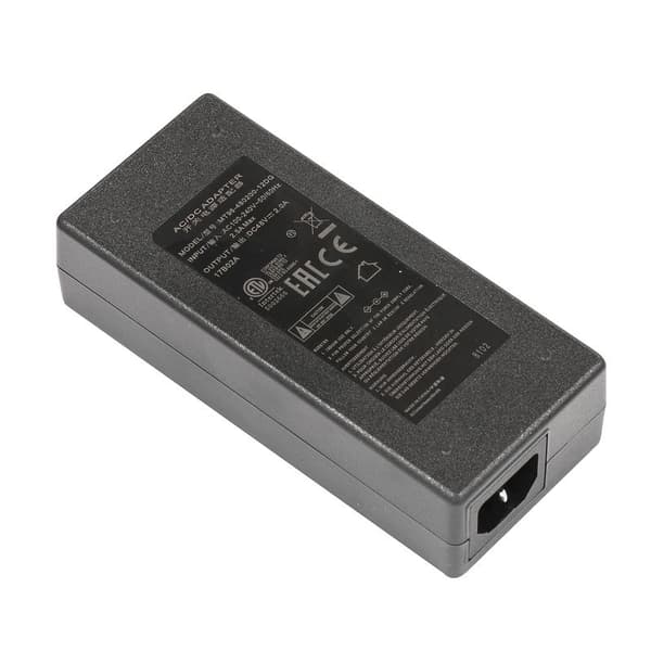 MIKROTIK 48V2A96W Mikrotik 48V2A96W 48V 2A 96W virtalähde + virtapistoke