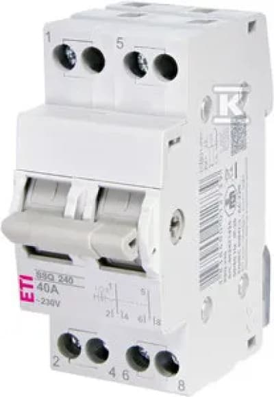 TRANS.SIEC-AGGREGAT I-O-II 40A 2-GEAR.