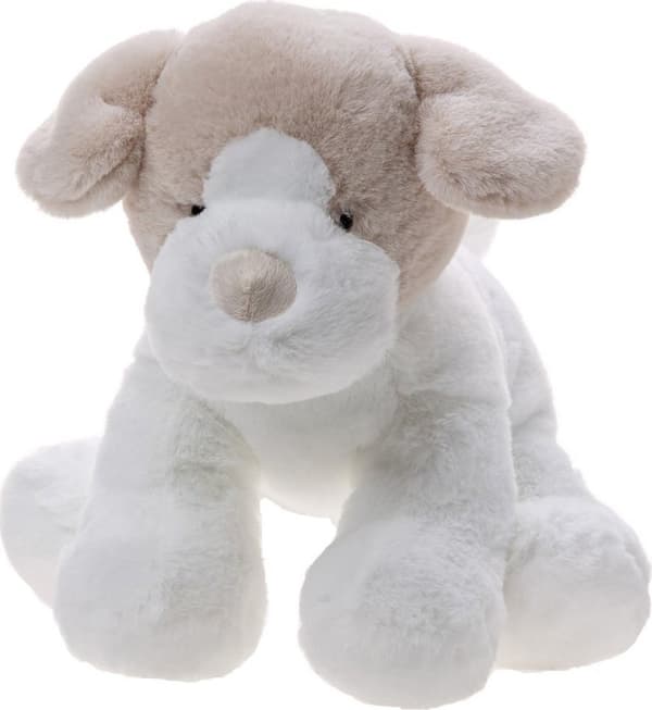 Maskot hund Renee hvid 30cm 13805 BEPPE