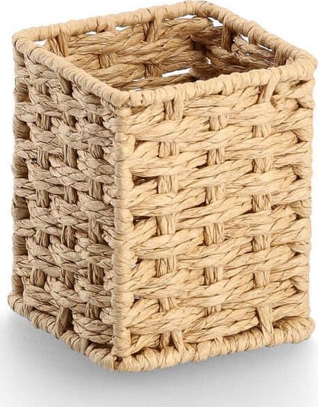 Zeller Paper Braid Pen Container 8 x 8 x 10.7 cm