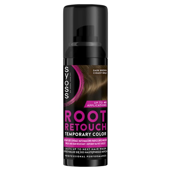 Syoss Syoss Root Retoucher Spray Masking Suckers Dark Braz 120ml