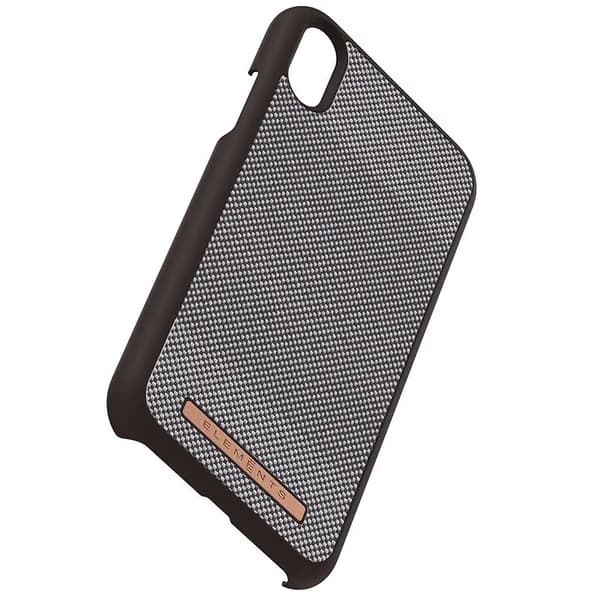 Nordic Elements Saeson Idun - iPhone XR -kotelo kangas (tummanruskea kuvio 1)