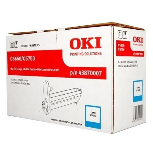OKI Trumenhet 43870007 - Cyan