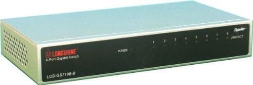 Longshine LCS-GS7108-E - switch - 8 po