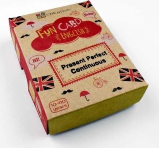 Roligt kort engelska present perfect continuous