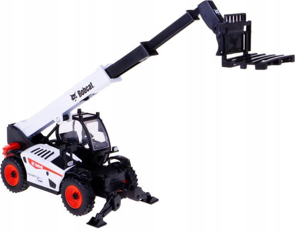 *BBURAGO metall. 1:50 AUTO BUD. TELEHANDLER 17cm.