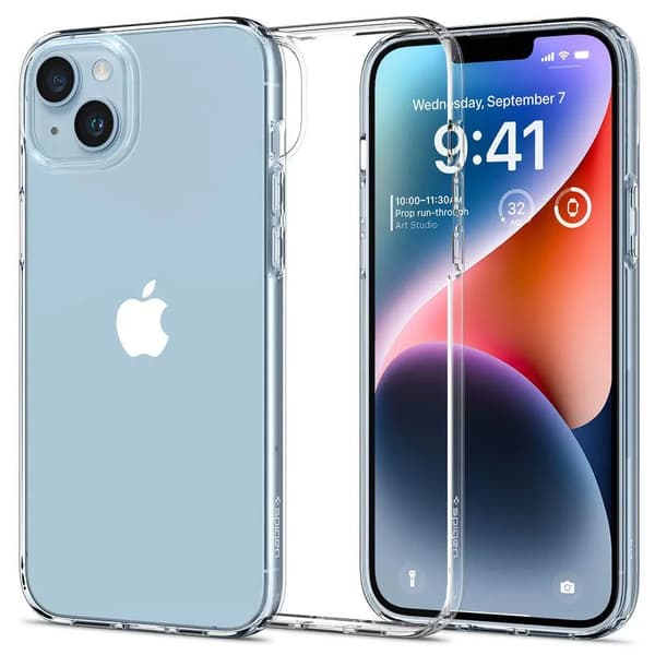 SPIGEN Liquid Crystal Cover til IPHONE 14 gennemsigtig