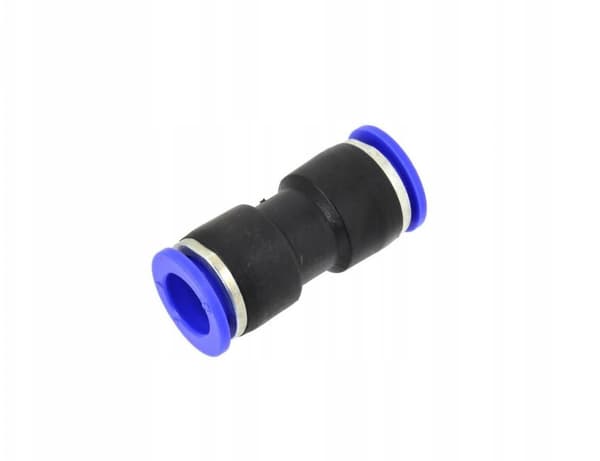 Automatisk konnektor til PU/PE lige fi 12 mm 7114