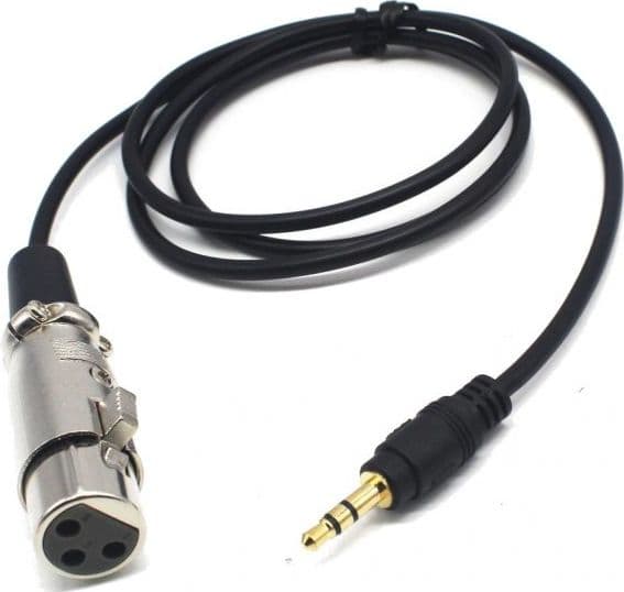 Mozos Mikrofonkabel XLR - Minijack 3,5 mm MCABLE-XLR