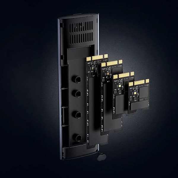 Ugreen CM400 90264 Caddy för M.2 SSD med USB-C 3.2-port – Grå