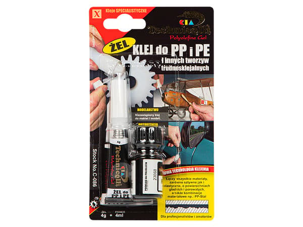 91-470# Lim til PP og PE 4g+4ml technicqll