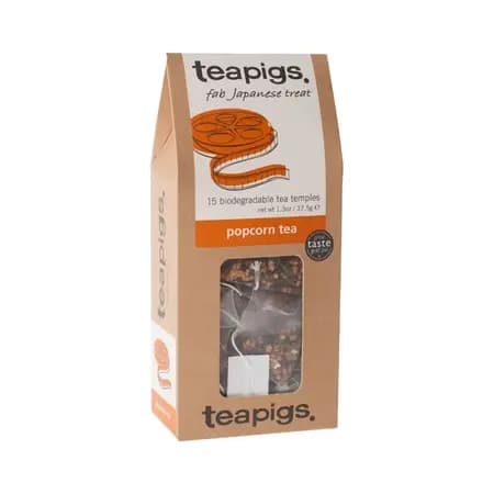 teapigs Popcorn Tea 15 pyramidipussia