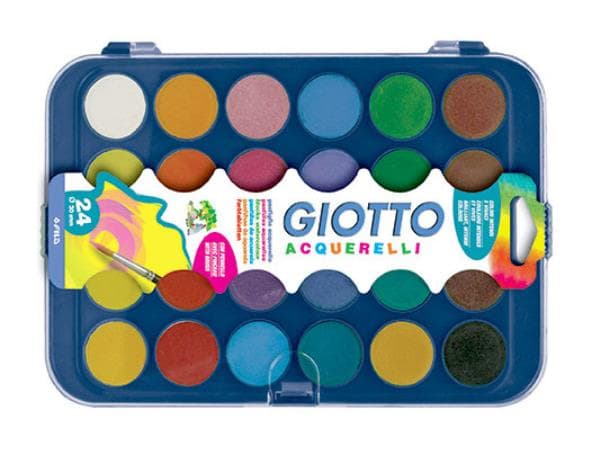 Vesivärit 24 väriä GIOTTO