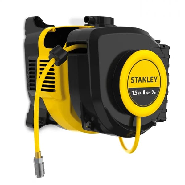 Kompressor oliefri 8b 1,5hk 160l/m, slange 9m, PÅ VÆG