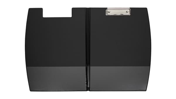 Mappe med memoklemme KH-08-03 A4 sort Skrivebord