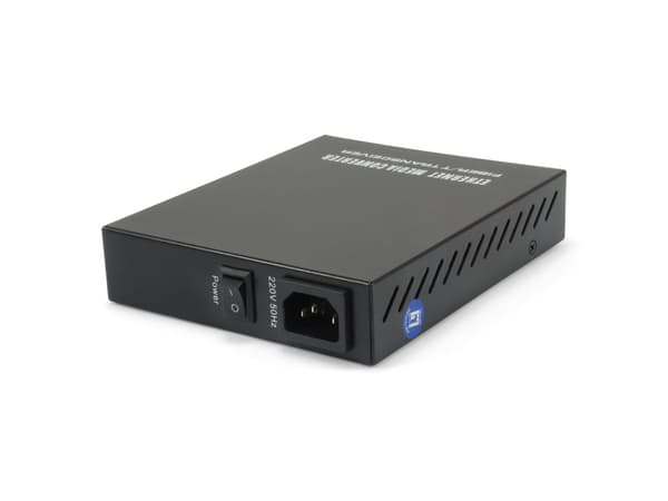 LevelOne GVM-1000 netværksomformer til medie 1000 Mbit/s Sort