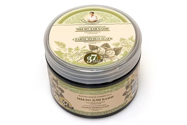 Agafia Natural Siberian Soap Black 500ml