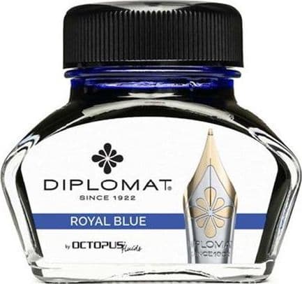 Diplomat blæk Diplo Octopus 30ml glas blå