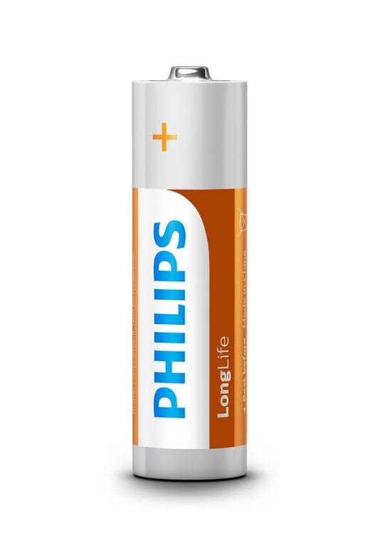 Philips LongLife AA/R6 batteri 4 stk.