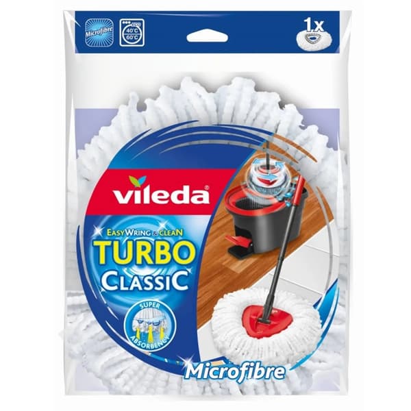 Moppbyte för att skrubba Vileda TURBO ClassiC