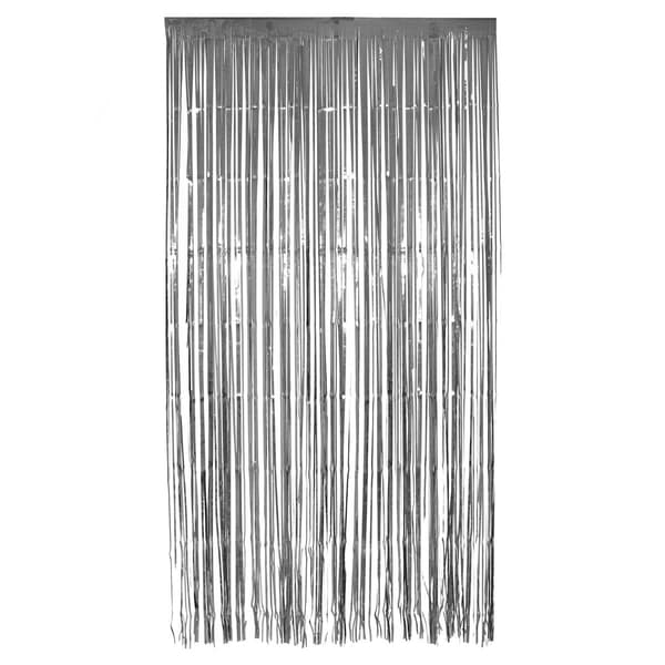 Dekorationsgardin sølv 100x200cm Arpex (HF3591)