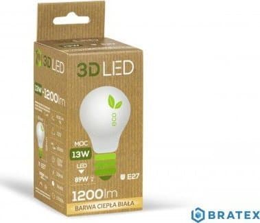 LED pære 13W E27 1270lm Varm 3000K/ GP023C13