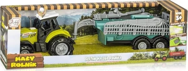 Traktor med sprøjte