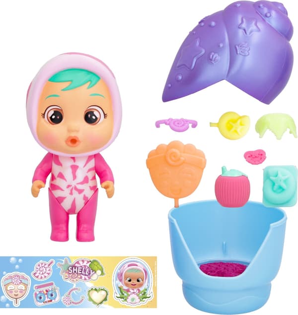 Cry Babies Magic Tears - Shiny Shells Shelly