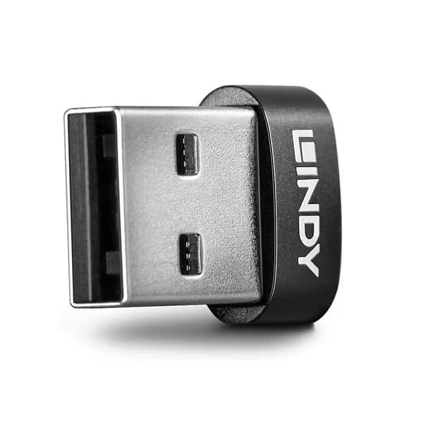 Adapter USB Lindy 41884 USB-C - USB Sort (41884)