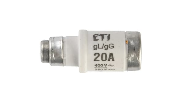 Sulake-elementti D02 20A gG 400V AC/250V DC E18 002212001