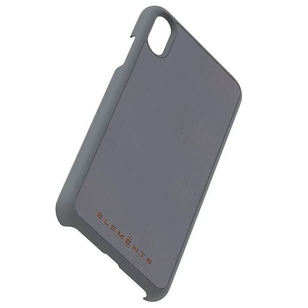 Nordic Elements Nordic Elements Original Gefion - iPhone Xs Max Cover med ægte ahorn træ (mellemgrå)
