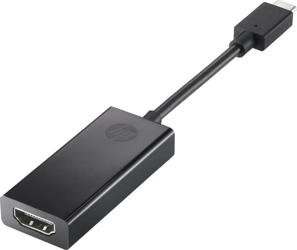 HP - ekstern videoadapter - sort