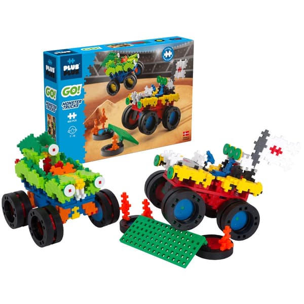 Plus Plus GO! Monster Trucks 600 DANTE osaa
