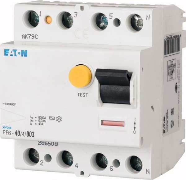 Eaton PF6-25/4/01-A ANDET-PRAD.6KA